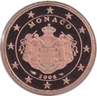 Monaco 5 Cent 2006  PP