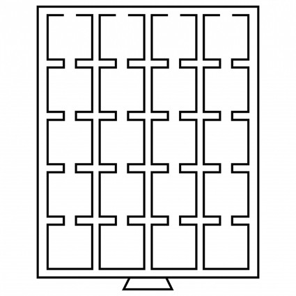 Zubehör für Münzen Box Quadrum 