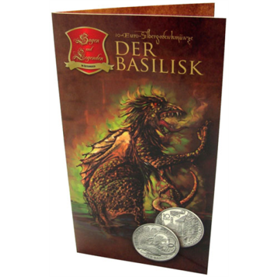 Österreich-10-Euro-2009-Silber-HGH-Basilisk-Folder