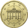Deutschland 20 Euro-Cent 2018 Kursmünze mit Eichenzweig