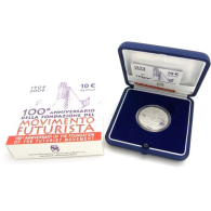 Italien 10 Euro 2009 PP 100 Jahre Futuristische Bewegung III
