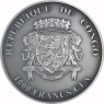 Silbermünzen-Kongo-1000-Francs-2020-Porcupine-Antique-Finish-II