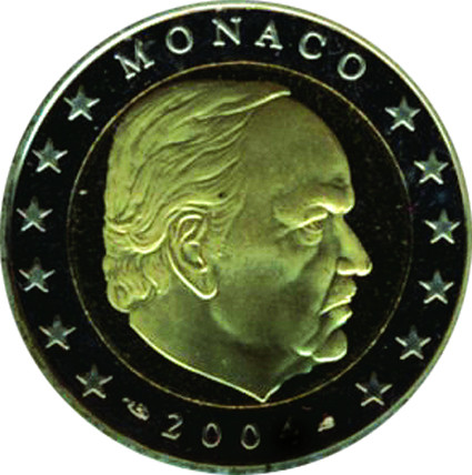  Monaco 2 Euro 2004 PP 