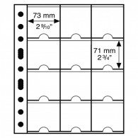 326120 -  Grande - Hüllen M 12 K  5er Pack Klar  Münzrähmchen 