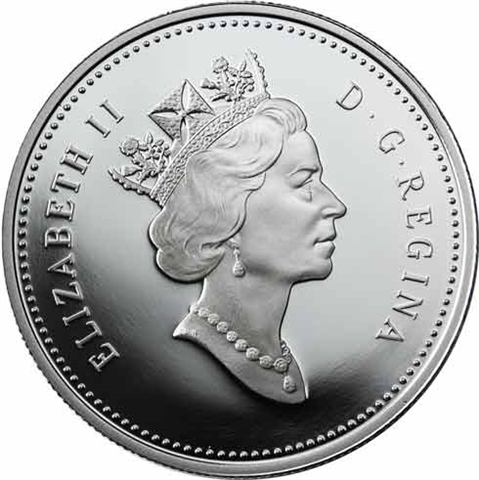 Kanada-1Dollar-2003-AGpp-Cobalt Miene-Etui