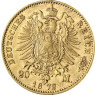 Kaiserreich 20 Mark 1872 - 1873 König Ludwig II. von Bayern J.194 