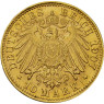 10 Mark Kaiserreich Goldmünze aus der Freien Hansestadt Bremen 1907 Jäger 204 