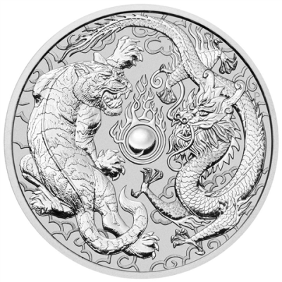Australien-1Dollar-2019-AgStgl-DracheTiger-RS