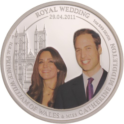 Australien-1Dollar-2011-AGPP-2011-RoyalWeddingHRHPrinceWilliam&MissCatherineMiddleton-RS