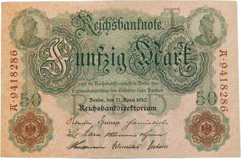 RO.42-50Mark-21.4.1910-gebraucht-VS