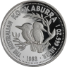 Australien-1 Dollar-1993-AGpp-Kookaburra-RS
