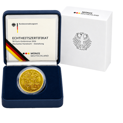 Deutschland-50-Euro-2026-Gold-Gestaltung-Etui