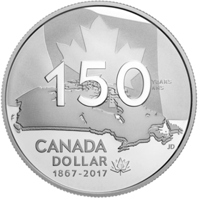 Kanada-1Dollar-2017-AgPP-Heimatland-RS