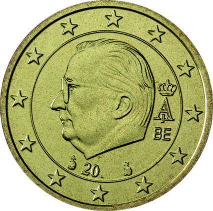 Belgien 50 Cent 2011 Koenig Albert II