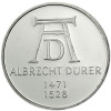 Gedenkmünze Deutschland 5 DM Silber 1971 Stgl. Albrecht Dürer 