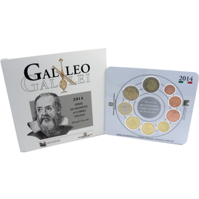 Italien 5,88 Euro 2014 stgl KMS Galileo Galilei 2