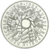 Deutschland 10 DM Silber 1989 Stgl. 40 Jahre Bundesrepublik I