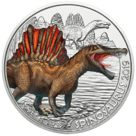 Österreich-3-Euro-2019-Spinosaurus-Aegyptiacus-I
