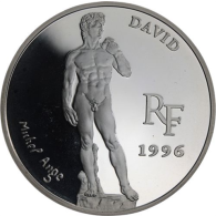 Frankreich-1,5 Euro 10 Francs-1996-AGpp-David-RS