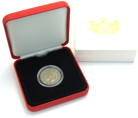 Monaco 2 Euro 2007 stgl. Grace Kelly-I