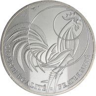 Frankreich-10 Euro-2016-AGstgl-Gallischer Hahn-RS