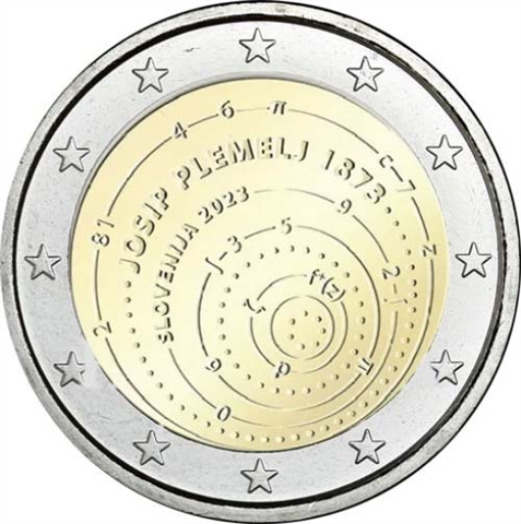 Slowenien-2Euro-2023-Josip-Plemelj-RS