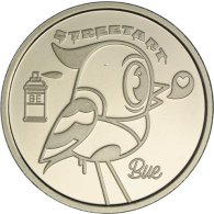 Belgien-2,5 Euro-2025-Messingstgl-Street Art-RS