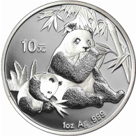 China 10 Yuan 2007 Stgl. Großer Panda I