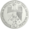 Deutschland 10 DM Silber 1990 Stgl. Kaiser Friedrich I. Barbarossa II
