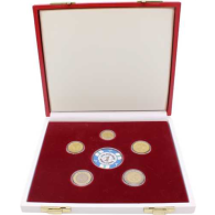 Monaco-3,80 Euro-2003-bfr-Kursmünzen-Etui