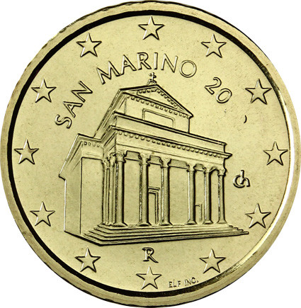 San Marino 10 Cent 2009 bfr. Basilika des Heiligen Marinus