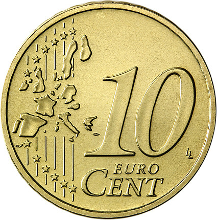 Vatikan 10 Cent Papst Franziskus