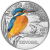 Österreich 3 Euro 2017 Tier-Taler Eisvogel I
