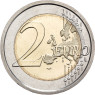 Andorra 2 Euro 2014 bfr.  20. Jahrestag zum Beitritt in den Europarat FARBE