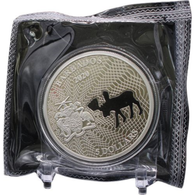 Barbados-5Dollar-2020-AGpl-Moose-VS