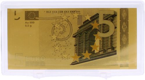 goldtafeln-7x0,5gramm-AUpp-DieEuroBanknoten-Album 