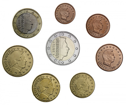 Euro Kursmünzensatz 2016 Luxemburg lose 