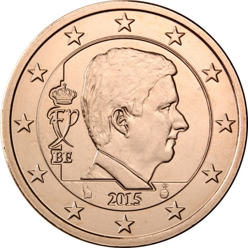 Belgien 5 Cent 2015 bfr. König Philippe