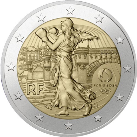 Frankreich-2Euro-2023-Paris2024-RSRot