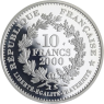 Frankreich-10Francs-2000-AGpp-Parisii-VS