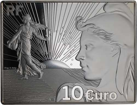 Frankreich-10 Euro-2022-AGpp-20 Jahre Euro-RS