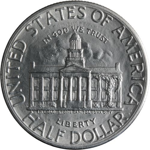 USA-HalfDollar-50centsilber-1946vz-Iowa-RS