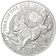 1 Oz Silber Lunar Hund 