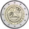 Andorra 2 Euro Münze 2015 bfr. 30 Jahre Volljährigkeit mit 18 