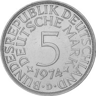  5 DM-Münzen aus 625er Silber ab 1951 J.387 Silberadler Heiermann