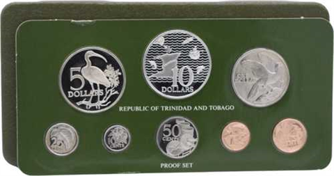 TrinidadTobago-16,91 Dollar-1980-PP-KMS-Etui