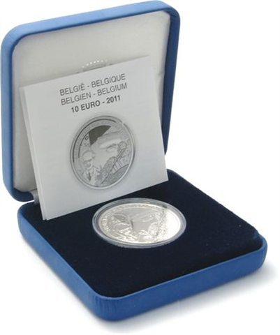 Belgien 10 Euro 2011 Tiefseeforscher Piccard - III