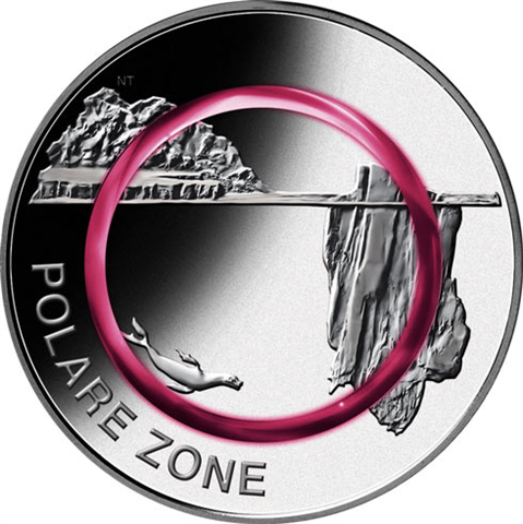 Deutschland-25-x-5-Euro-2021-Polare-Zone---Münzen-in-Rolle