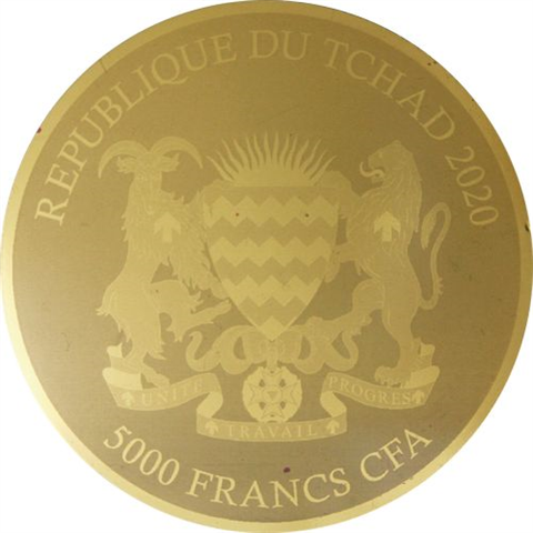 Tschad-5000 Francs-2020-AU-Erdschichten-RS