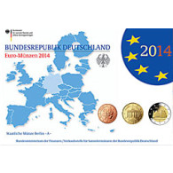 Deutschland 5,88 Euro-Kurssatz 2014 PP   Mzz: J